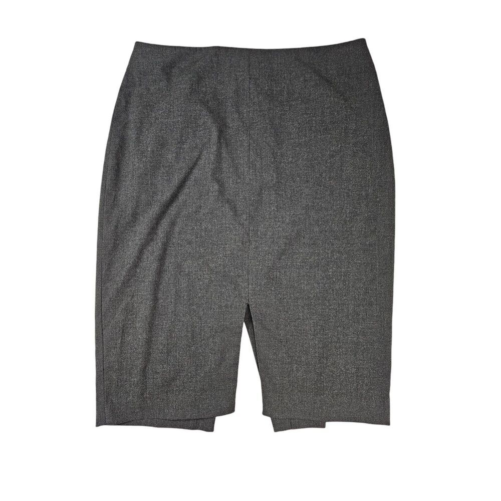 Banana Republic Womens 8 Petite Charcoal Gray Pencil Skirt